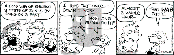 Soup to Nutz - Old on Wednesday August 27, 2008 Comic Strip