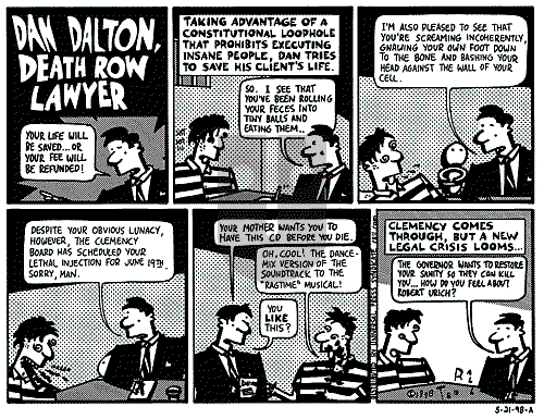 Ted Rall on Thursday May 21, 1998 Comic Strip