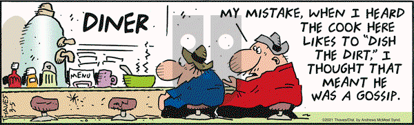 Frank and Ernest on Friday March 5, 2021 Comic Strip