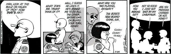 Doonesbury on Saturday March 25, 1989 Comic Strip