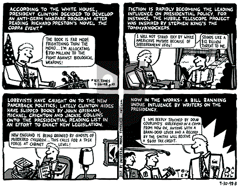 Ted Rall on Friday May 1, 1998 Comic Strip