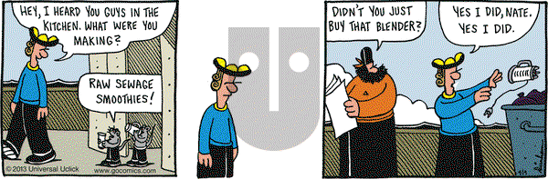 Overboard on Tuesday April 9, 2013 Comic Strip