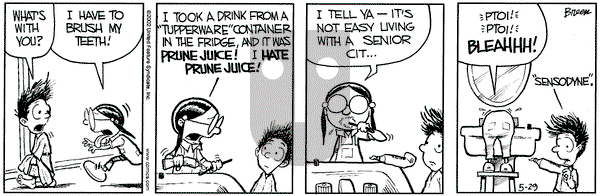 Grand Avenue on Wednesday May 29, 2002 Comic Strip