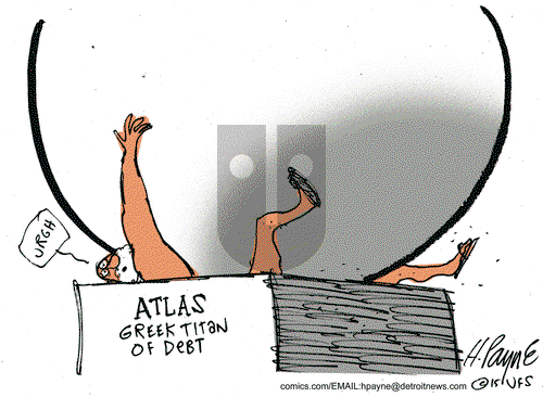 Henry Payne on Wednesday July 8, 2015 Comic Strip