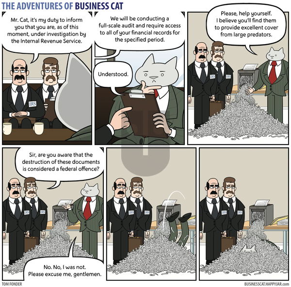 The Adventures of Business Cat on Thursday May 6, 2021 Comic Strip