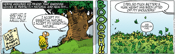 Over the Hedge on Saturday October 8, 2016 Comic Strip
