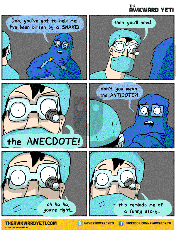 The Awkward Yeti on Friday March 13, 2015 Comic Strip