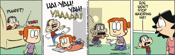 Baby Blues on Thursday March 13, 2025 Comic Strip