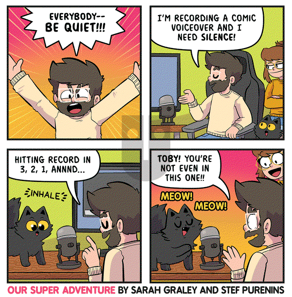 Our Super Adventure on Monday September 30, 2024 Comic Strip