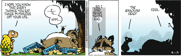 Over the Hedge on Monday September 13, 2021 Comic Strip
