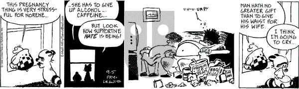 Over the Hedge on Thursday September 5, 1996 Comic Strip