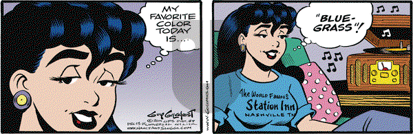 Nancy on Saturday December 13, 2014 Comic Strip