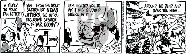 Rose is Rose on Tuesday September 12, 1989 Comic Strip