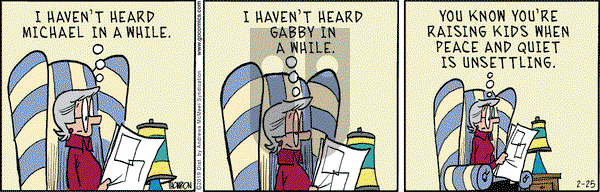 Grand Avenue on Monday February 25, 2019 Comic Strip
