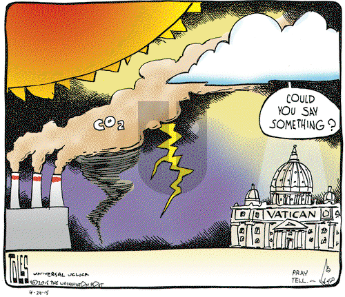 Tom Toles on Wednesday April 29, 2015 Comic Strip