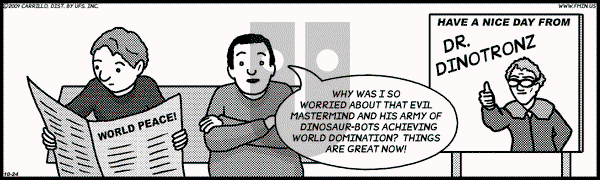 F Minus on Saturday October 24, 2009 Comic Strip