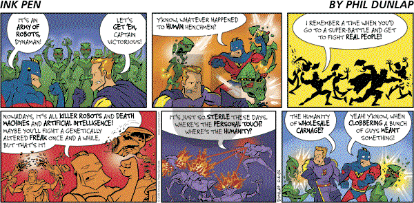 Ink Pen - Sunday June 4, 2006 Comic Strip