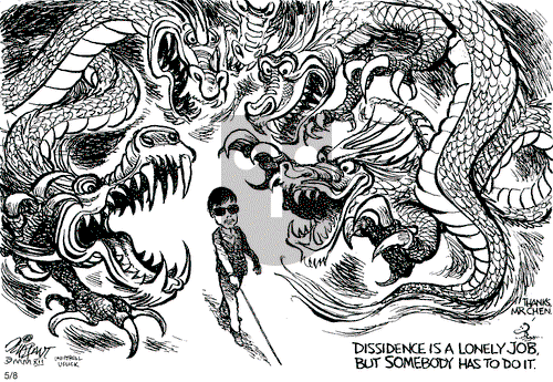 Pat Oliphant on Tuesday May 8, 2012 Comic Strip