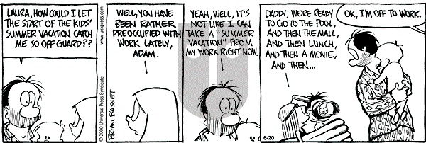 Adam@Home - Tuesday June 20, 2000 Comic Strip