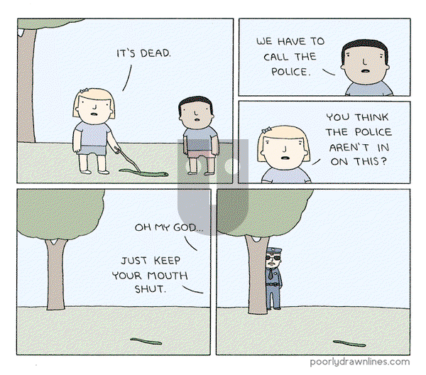 Poorly Drawn Lines - Monday February 22, 2016 Comic Strip