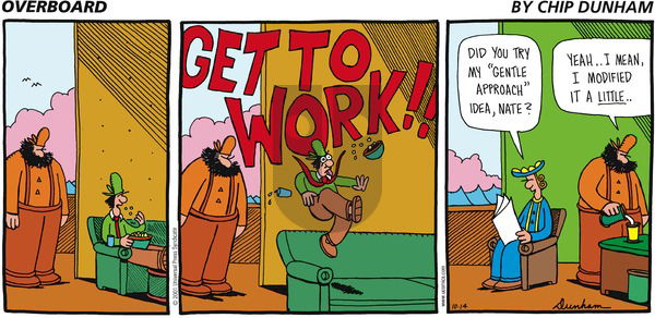 Overboard on Sunday October 14, 2001 Comic Strip