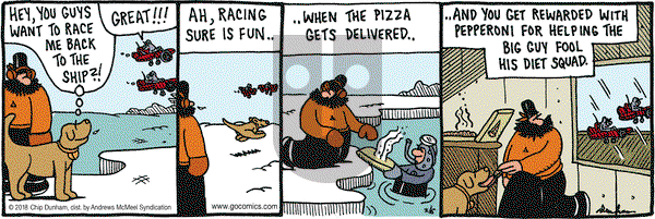 Overboard on Tuesday February 6, 2018 Comic Strip