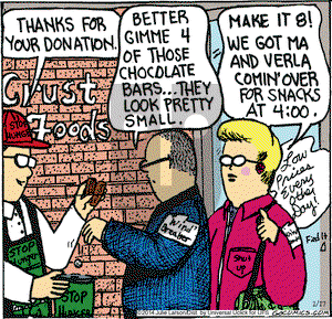 The Dinette Set - Thursday December 14, 2023 Comic Strip