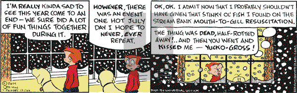 Red and Rover on Monday December 29, 2014 Comic Strip