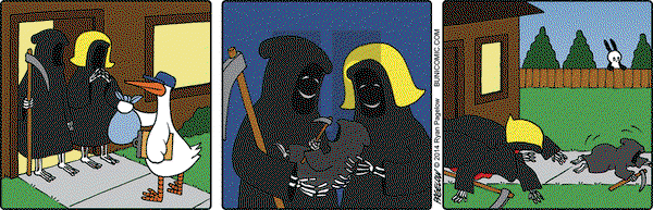 Buni on Friday February 7, 2014 Comic Strip