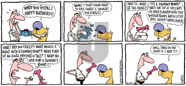 The Duplex on Sunday April 20, 1997 Comic Strip