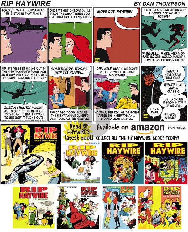 Rip Haywire on Sunday September 22, 2019 Comic Strip