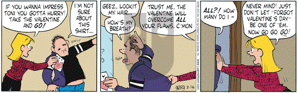 Luann on Thursday February 16, 2006 Comic Strip