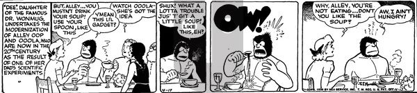 Alley Oop on Monday April 17, 1939 Comic Strip
