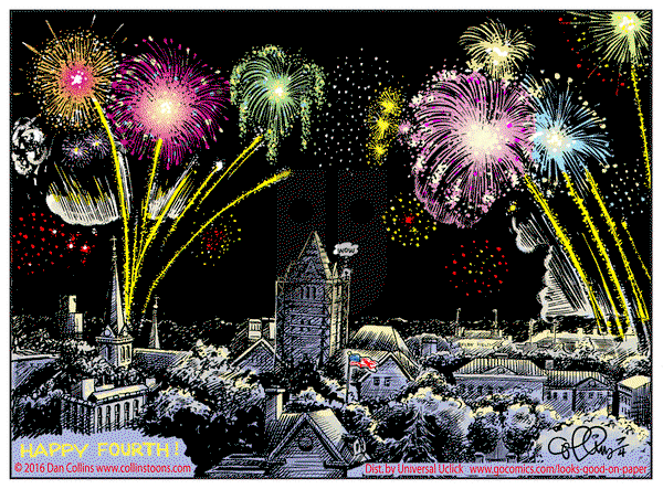 Looks Good on Paper - Monday July 4, 2016 Comic Strip