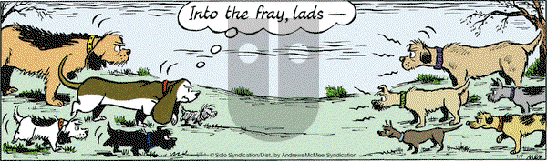 Fred Basset on Monday January 7, 2019 Comic Strip