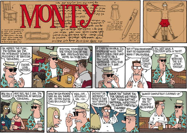 Monty on Sunday September 16, 2012 Comic Strip
