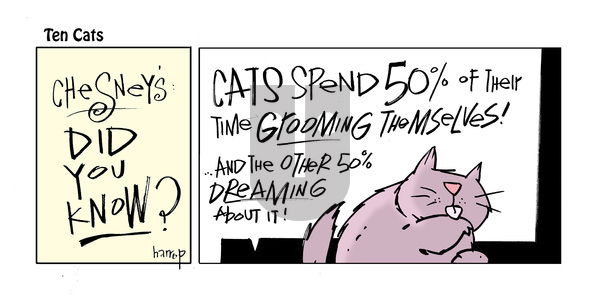 Ten Cats - Thursday February 13, 2025 Comic Strip