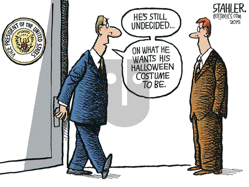 Jeff Stahler on Wednesday October 21, 2015 Comic Strip