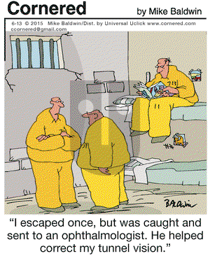 Cornered on Saturday June 13, 2015 Comic Strip