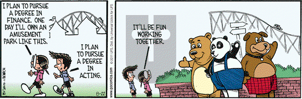 Grand Avenue on Monday August 22, 2011 Comic Strip