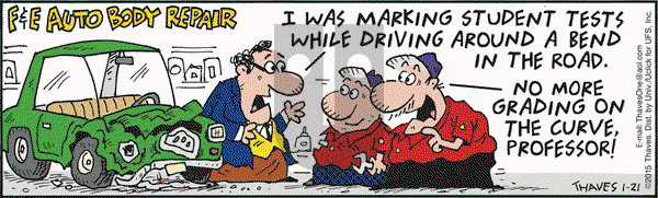 Frank and Ernest on Wednesday January 21, 2015 Comic Strip