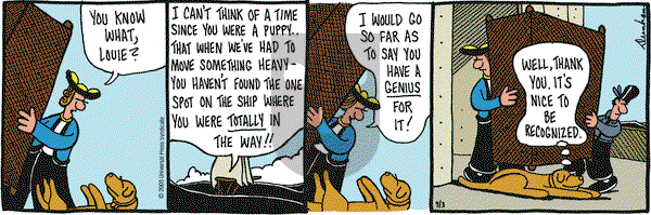 Overboard on Saturday September 3, 2005 Comic Strip