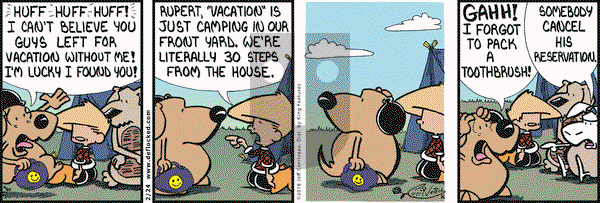 DeFlocked on Saturday February 24, 2018 Comic Strip