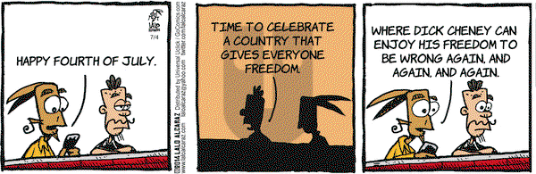 La Cucaracha on Friday July 4, 2014 Comic Strip