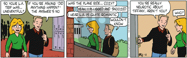 Luann on Monday January 2, 2012 Comic Strip