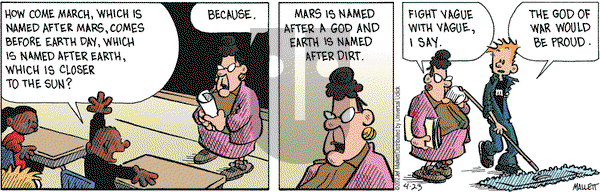 Frazz on Monday April 23, 2012 Comic Strip