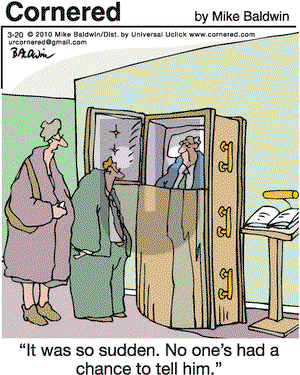 Cornered on Saturday March 20, 2010 Comic Strip