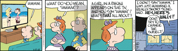 Drabble on Friday June 8, 2018 Comic Strip