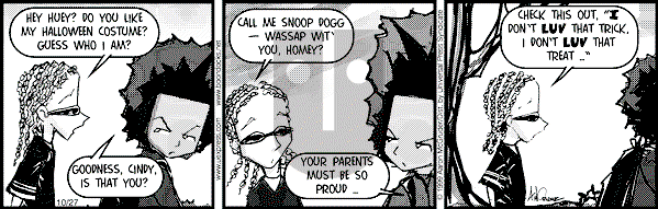 The Boondocks - Wednesday October 27, 1999 Comic Strip