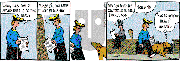 Overboard on Monday November 29, 2010 Comic Strip